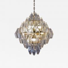  JL Light Style Murano glass poliedri chandelier in poliedro shaped an clear glass - 4325646
