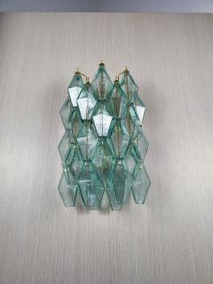  JL Light Style Murano glass poliedri wall sconce in green color - 4321050