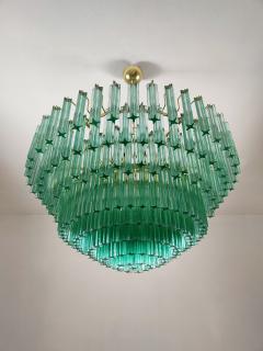  JL Light Style Murano glass quadriedri chandelier in green color - 4295395