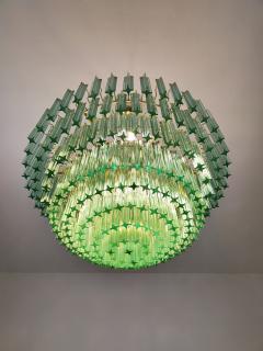  JL Light Style Murano glass quadriedri chandelier in green color - 4295402