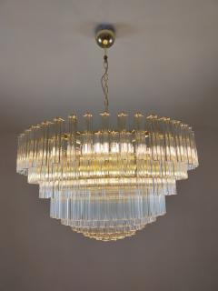  JL Light Style Murano glass quadriedri chandelier with clear glasses - 4295380