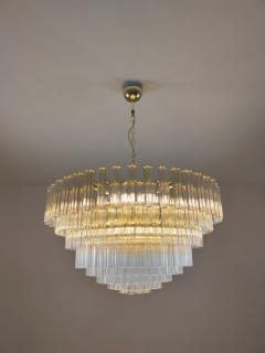  JL Light Style Murano glass quadriedri chandelier with clear glasses - 4295381