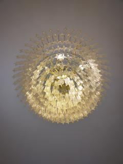  JL Light Style Murano glass quadriedri chandelier with clear glasses - 4295383