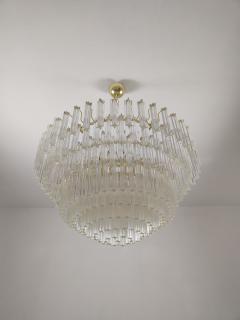  JL Light Style Murano glass quadriedri chandelier with clear glasses - 4295386