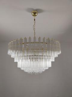  JL Light Style Murano glass quadriedri chandelier with clear glasses - 4295388