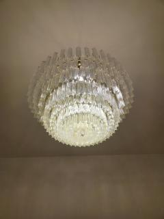  JL Light Style Murano glass quadriedri chandelier with clear glasses - 4295391