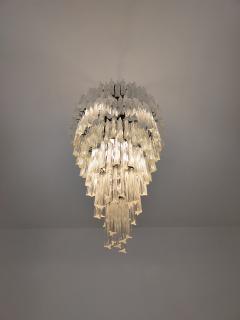  JL Light Style Murano glass triedri chandelier in clear color - 4295368
