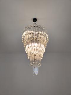  JL Light Style Murano glass triedri chandelier in clear color - 4295369