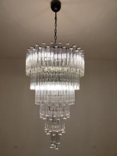  JL Light Style Murano glass triedri chandelier in clear color - 4295374