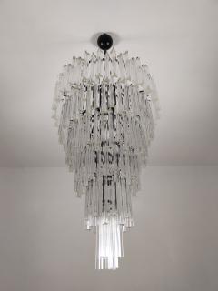  JL Light Style Murano glass triedri chandelier in clear color - 4295379