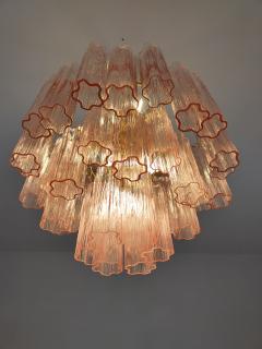 JL Light Style Murano glass tronchi chandelier with pink alternated glasses - 4294225