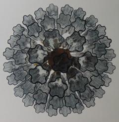  JL Light Style Murano glass tronchi tiers chandelier with smokey gray glasses - 4294199