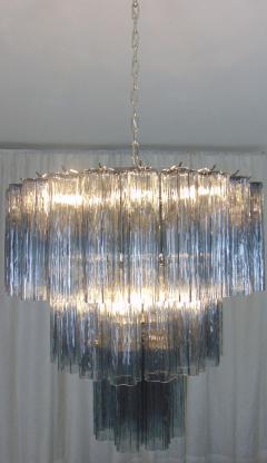  JL Light Style Murano glass tronchi tiers chandelier with smokey gray glasses - 4294200