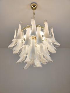  JL Light Style Murano glass white feathers chandelier - 4309521