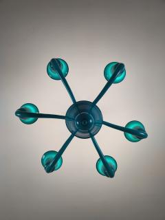  JL Light Style Nova marine green Murano glass chandelier - 4296471