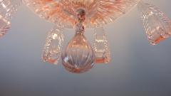  JL Light Style Pink rugiada Murano glass flush mount - 4300742