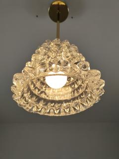  JL Light Style Rostrato clear Murano glass pendant - 4303596