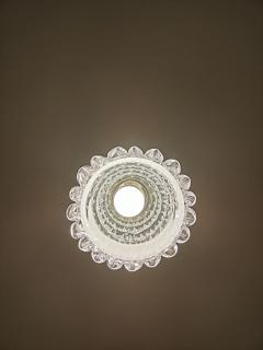  JL Light Style Rostrato clear Murano glass pendant - 4303617