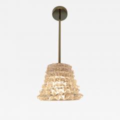  JL Light Style Rostrato clear Murano glass pendant - 4455664