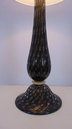  JL Light Style Stem black and gold Murano glass table lamp - 4303824