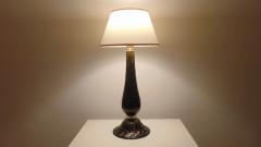  JL Light Style Stem black and gold Murano glass table lamp - 4303825