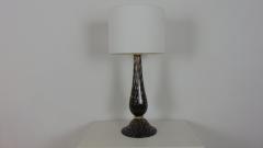  JL Light Style Stem black and gold Murano glass table lamp - 4303827