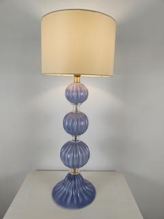  JL Light Style Three Spheres lavender Murano glass table lamp - 4303928