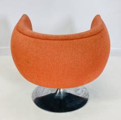  JOSEPH D URSO Swivel Lounge Chair by Joseph DUrso for Knoll Signed USA 2009 - 4128940