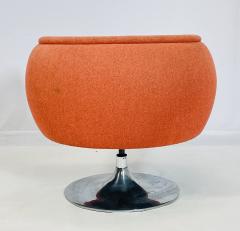  JOSEPH D URSO Swivel Lounge Chair by Joseph DUrso for Knoll Signed USA 2009 - 4128942