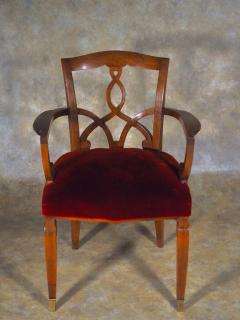  JULES EMILE LELEU Jules Leleu THREE PAIRS of armchairs - 3050907