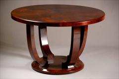  JULES EMILE LELEU Jules Leleu low rosewood coffee table - 3050908