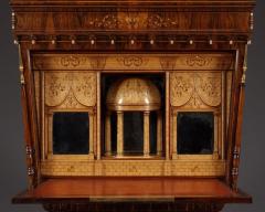  Jacob Helwig A MAGNIFICENT ROSEWOOD BOXWOOD INLAID AND GILT BRONZE MOUNTED SECRETAIRE - 3632173