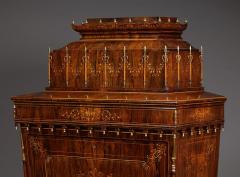  Jacob Helwig A MAGNIFICENT ROSEWOOD BOXWOOD INLAID AND GILT BRONZE MOUNTED SECRETAIRE - 3632188
