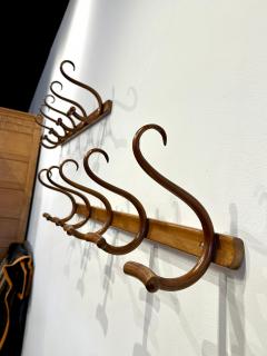 Jacob Josef Kohn Jacob Josef Kohn Bent Wood Coat Hangers Vienna Austria 1890s Two Available - 4637073