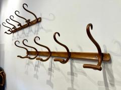  Jacob Josef Kohn Jacob Josef Kohn Bent Wood Coat Hangers Vienna Austria 1890s Two Available - 4637077