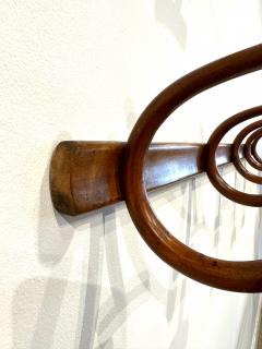  Jacob Josef Kohn Jacob Josef Kohn Bent Wood Coat Hangers Vienna Austria 1890s Two Available - 4637097