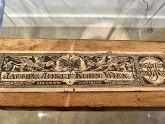  Jacob Josef Kohn Jacob Josef Kohn Bent Wood Coat Hangers Vienna Austria 1890s Two Available - 4637114