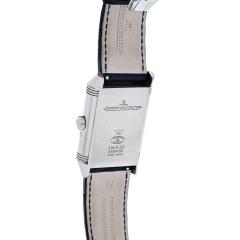  Jaeger LeCoultre JAEGER LECOULTRE REVERSO TRIBUTE MOON MANUAL WINDING SILVER DIAL MENS WATCH - 2431655