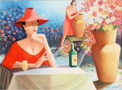  Jaimendes Mulher no Jardin - 4430842