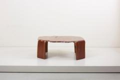  James Camp One of a Kind James Monroe Camp Studio Coffee Table in Walnut USA 1975 - 1135025