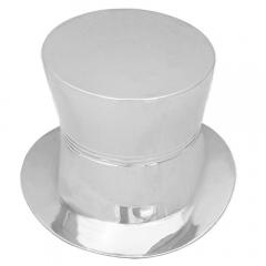  James Deakin Sons Art Deco Silver Plate Top Hat Champagne Bucket - 4244942