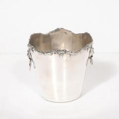  James Deakin Sons Neoclassical Sterling Silver Bacchus Ice Bucket signed James Deakin Sons - 4075779