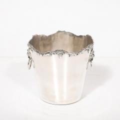  James Deakin Sons Neoclassical Sterling Silver Bacchus Ice Bucket signed James Deakin Sons - 4075874