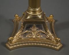  James Dixon Sons Gilded and silvered nickel silver 10light candelabra made by James Dixon Sons - 4750793