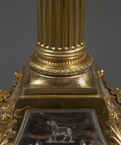  James Dixon Sons Gilded and silvered nickel silver 10light candelabra made by James Dixon Sons - 4750795
