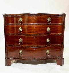  James Winter Sons George III Chippendale Mahogany Serpentine Chest James Winter Sons - 2677937