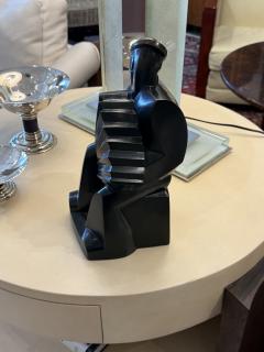  Jan Joel Martel LAccord oniste Art Deco Cubist Bronze Sculpture Jan and Jo l Martel - 4752515