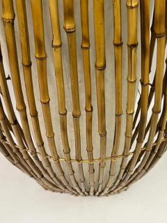  Janine Abraham Dirk Jan Rol French Midcentury Rattan Light Sculpture Floor Lamp Janine Abraham D Jan Roi - 3605250