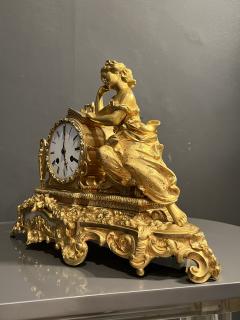  Japy Freres 19TH CENTURY BEAUTIFUL GILT BRONZE FRENCH CLOCK - 2654729