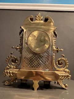  Japy Freres ELABORATE 19TH CENTURY FRENCH BRASS CLOCK - 2654722